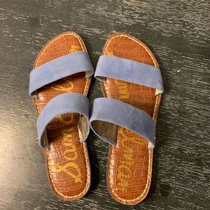 Sam Edelman blue sandals